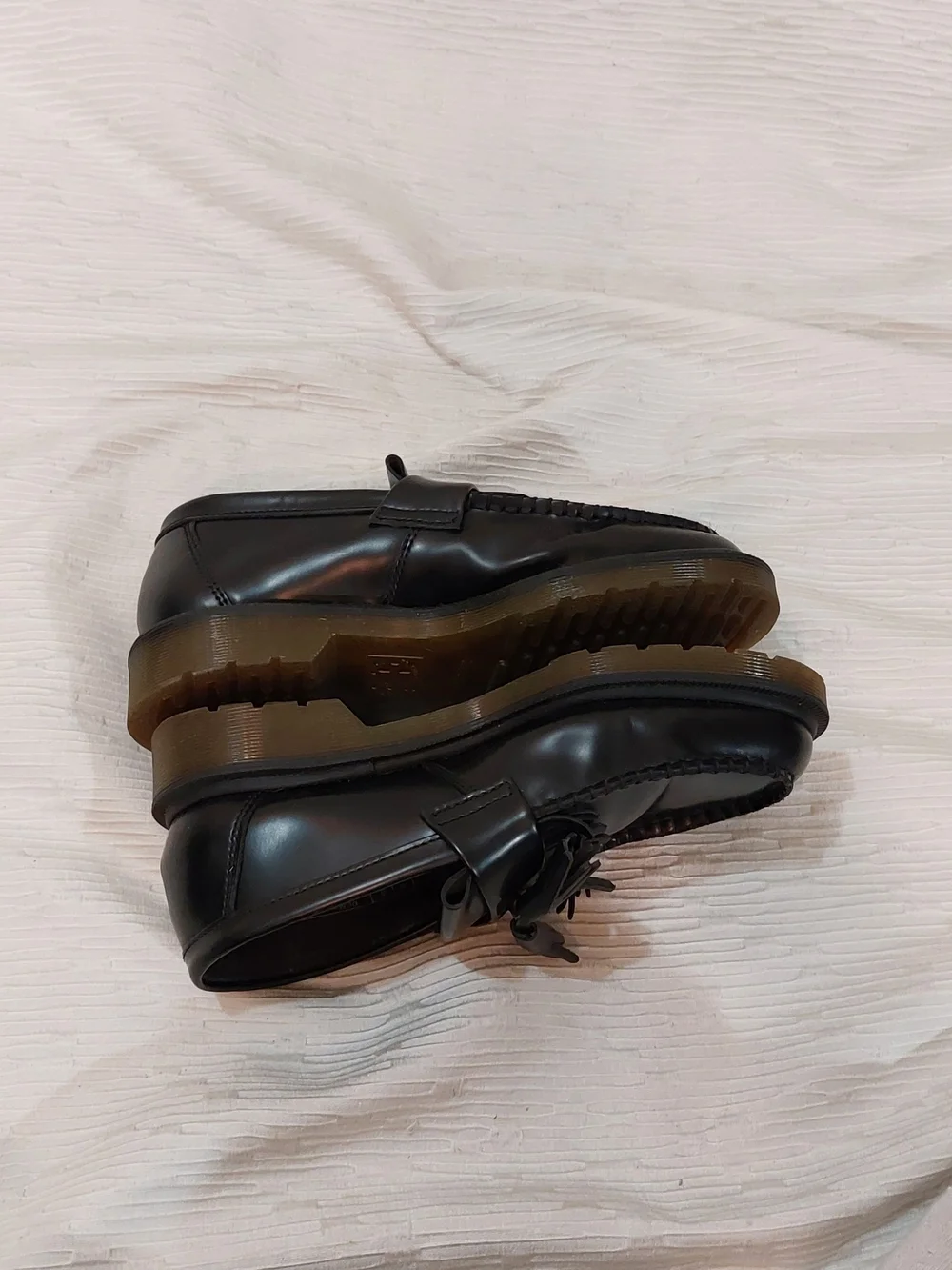 Dr. Martens Black Tassel Loafers Size 6/EU38